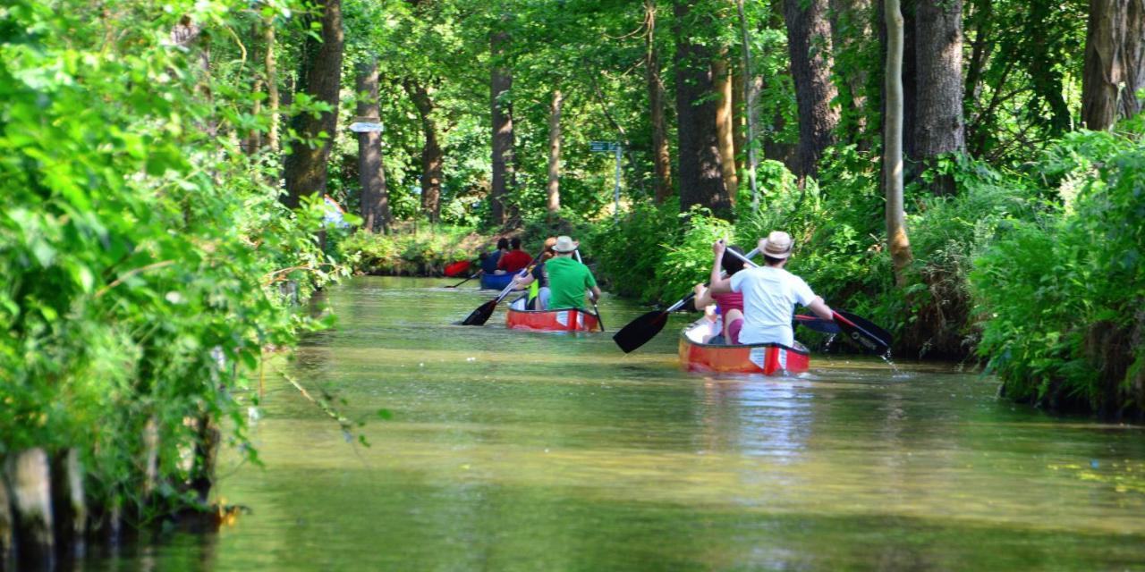 Am Waldrand Spreewald Hotel บวร์ก ภายนอก รูปภาพ